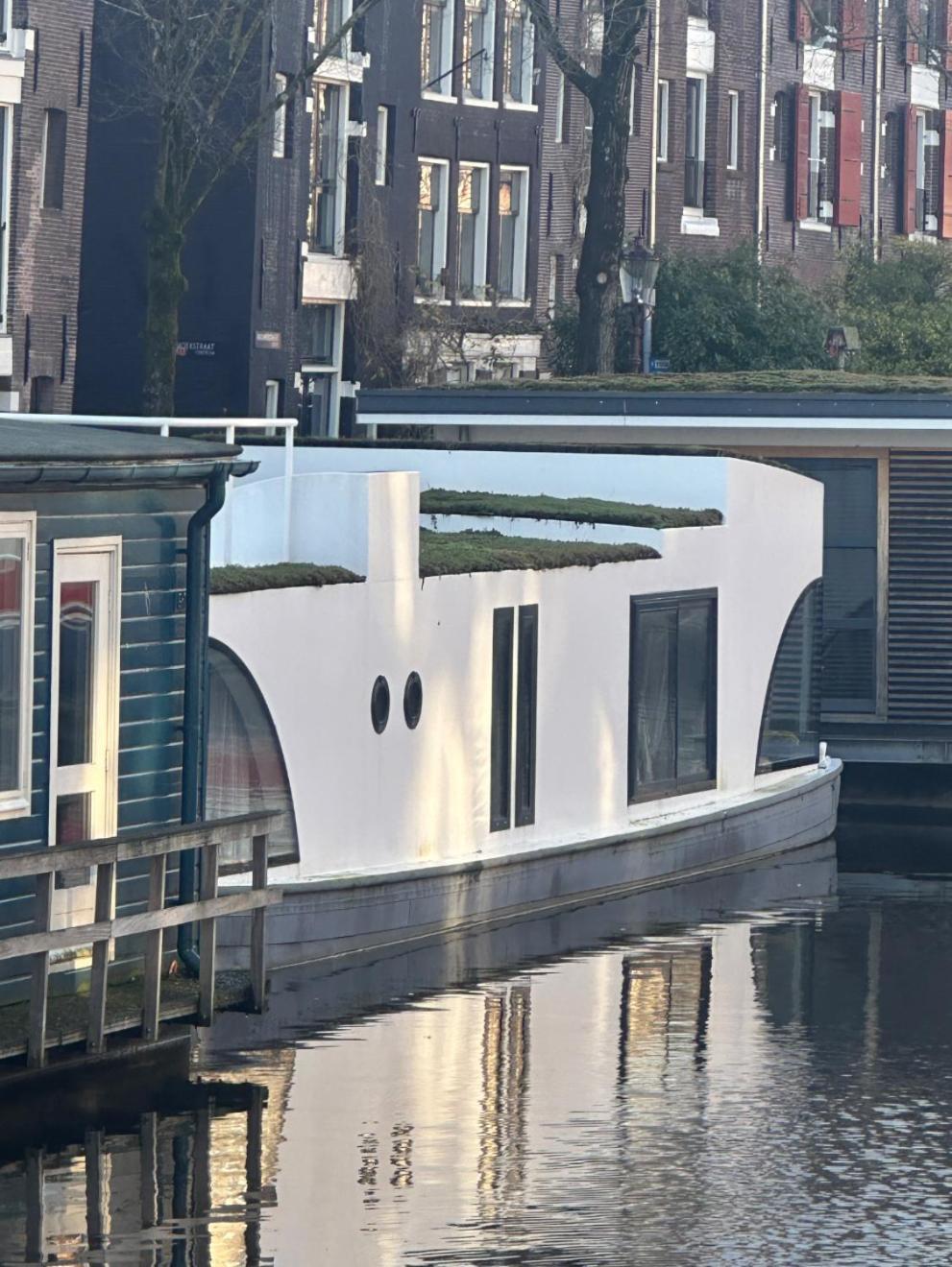 Houseboat Bnb The Floating Nest Άμστερνταμ Εξωτερικό φωτογραφία