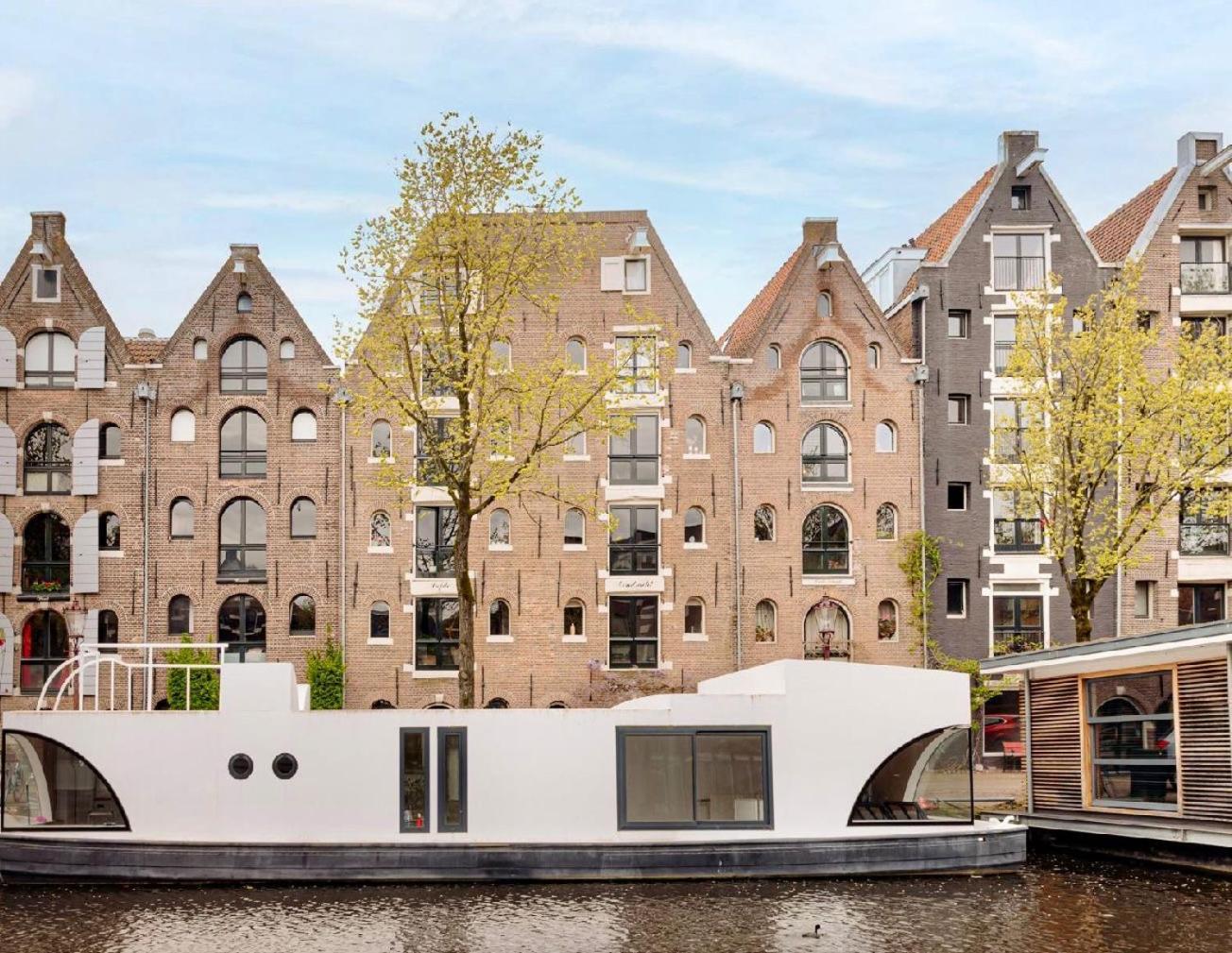 Houseboat Bnb The Floating Nest Άμστερνταμ Εξωτερικό φωτογραφία
