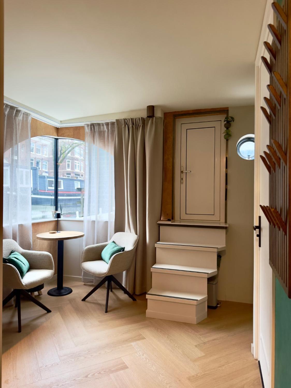 Houseboat Bnb The Floating Nest Άμστερνταμ Εξωτερικό φωτογραφία